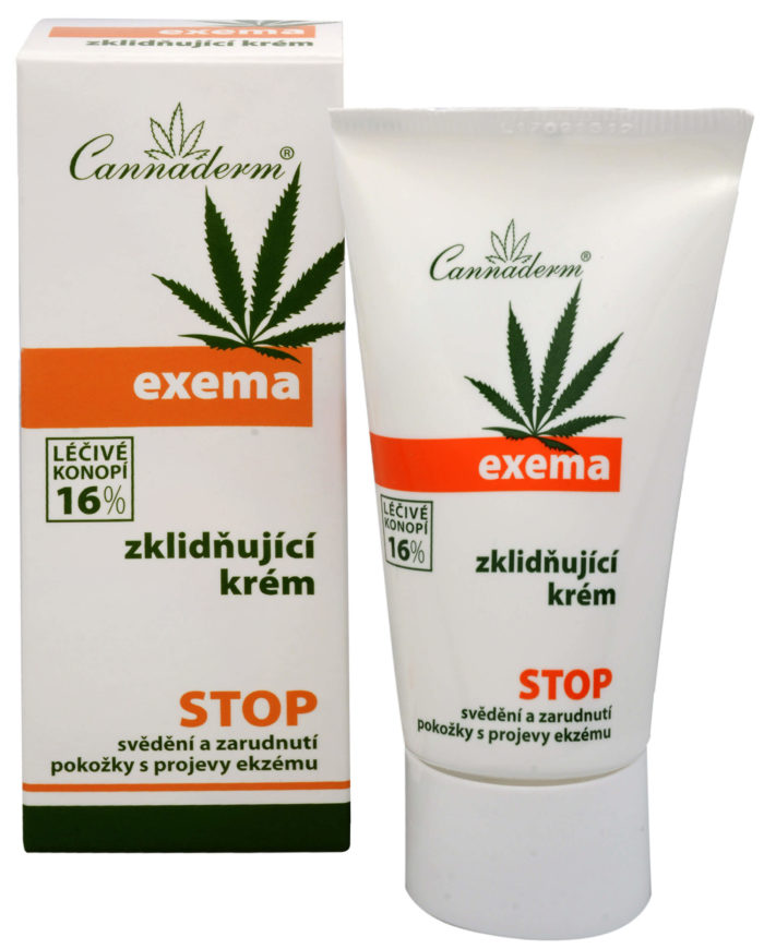 Cannaderm Exémy upokojujúci krém 50 ml