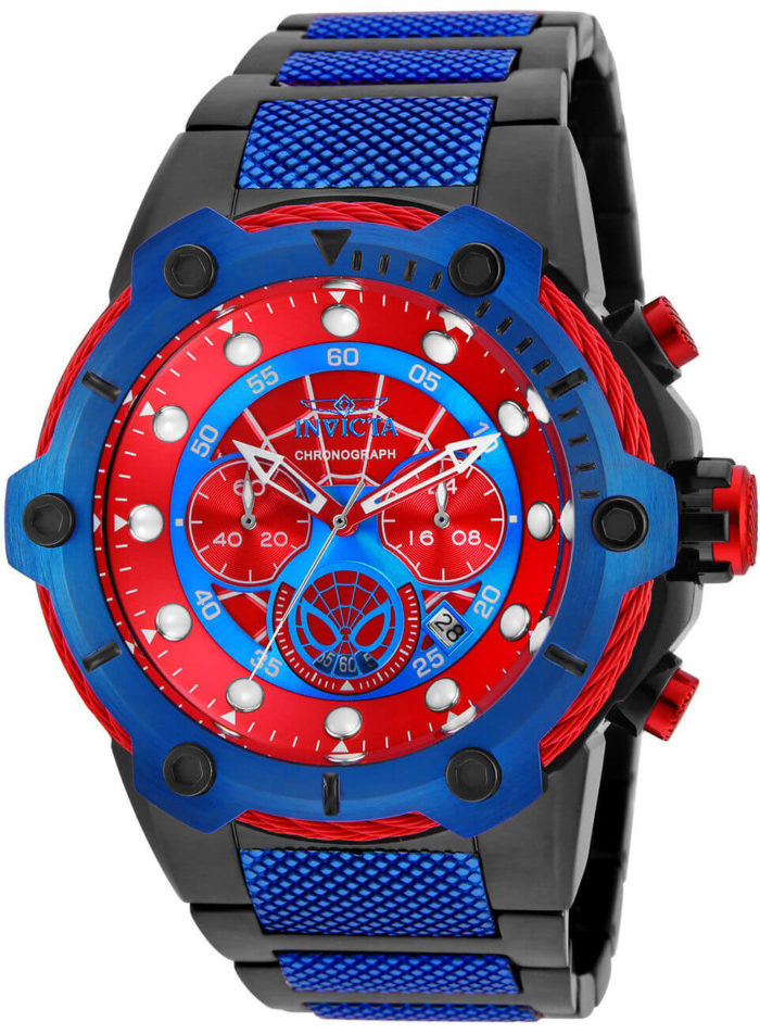 Invicta Marvel Spiderman Men Chronograph Quartz 25782