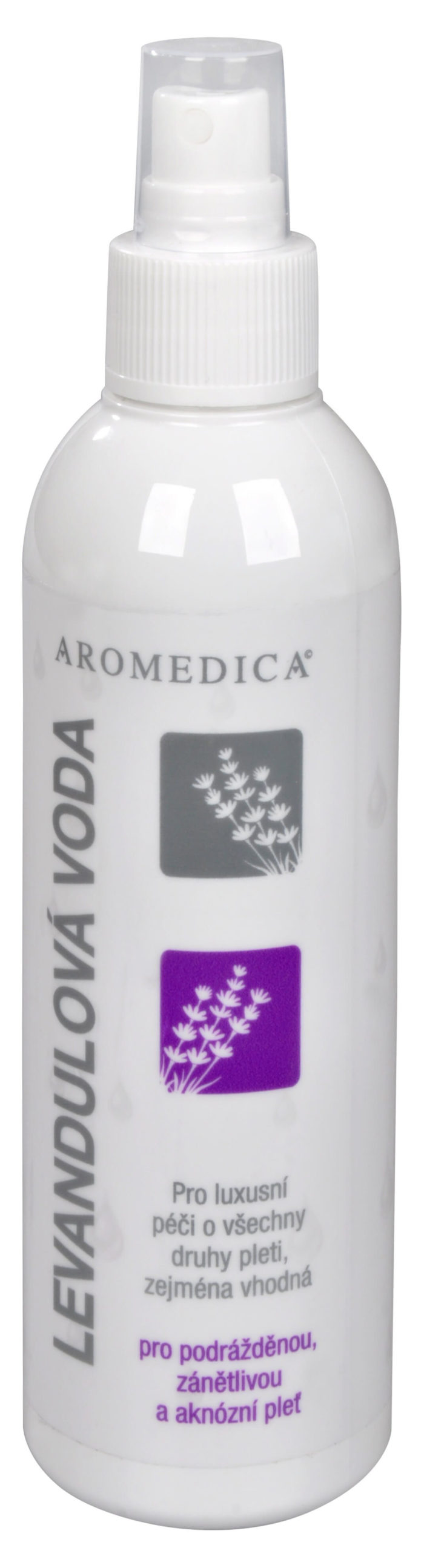 Aromedica Levanduľová voda - pleťová voda pre podráždenú, zápalovú a aknóznu pleť 200 ml