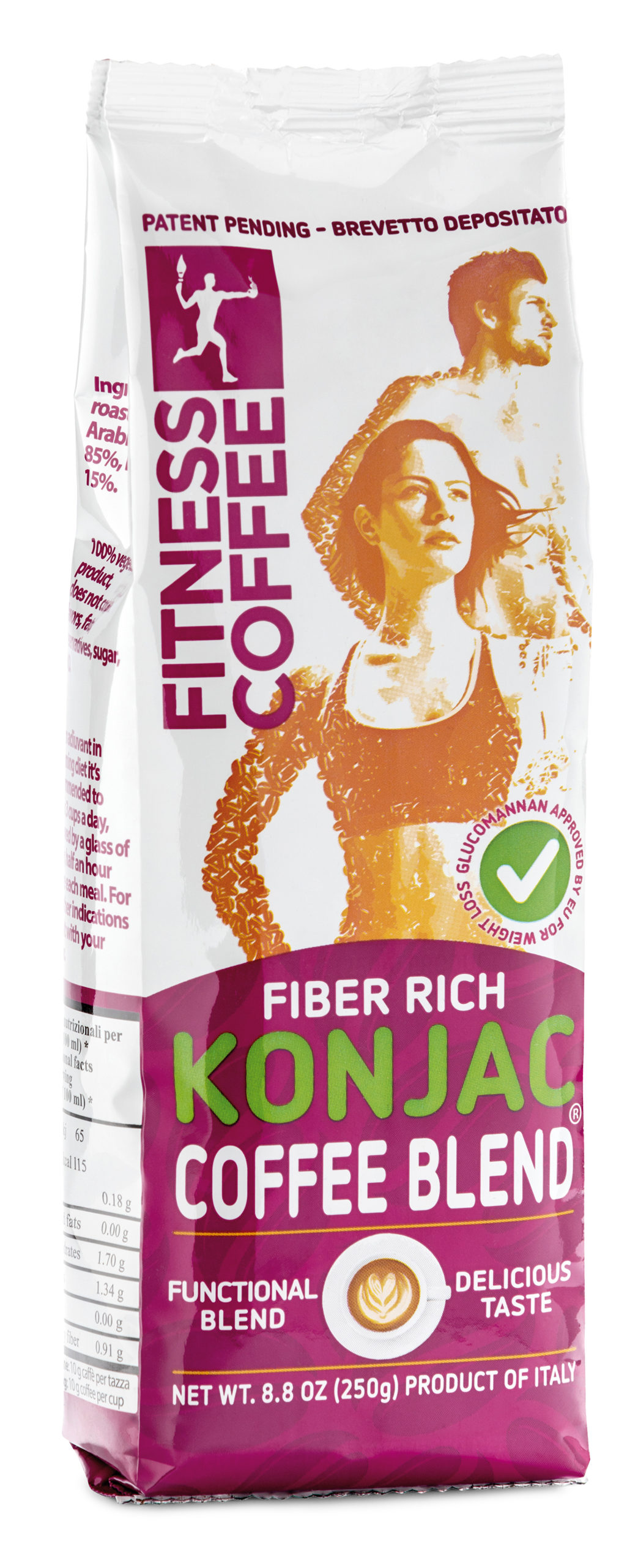 Monvitaly Káva Fitness Coffee® Konjac Coffee Blend 250 g