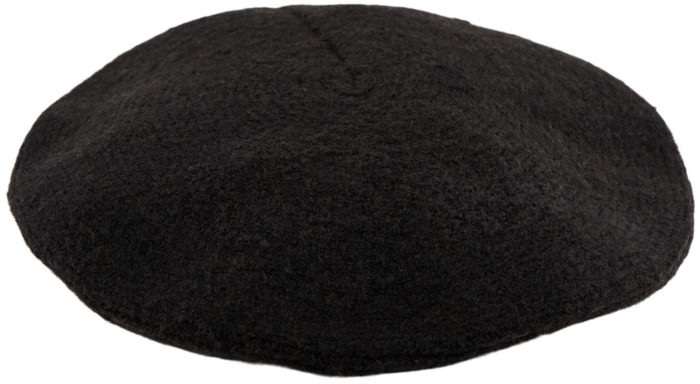 Pieces Dámsky baret PCEROSEO 17118203 Black