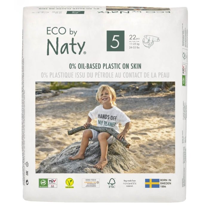 Eco by Naty Plienky Naty Junior 11 - 25 kg 22 ks