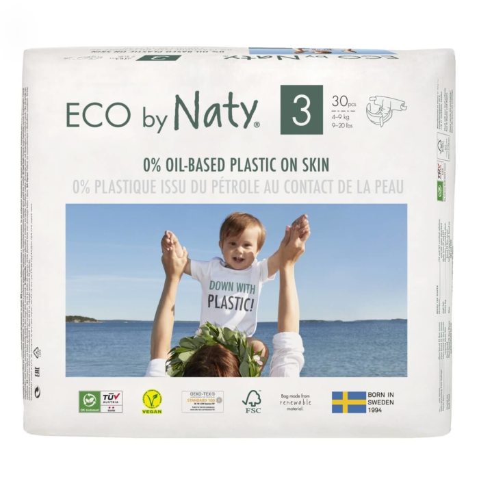 Eco by Naty Plienky Naty Midi 4 - 9 kg 30 ks